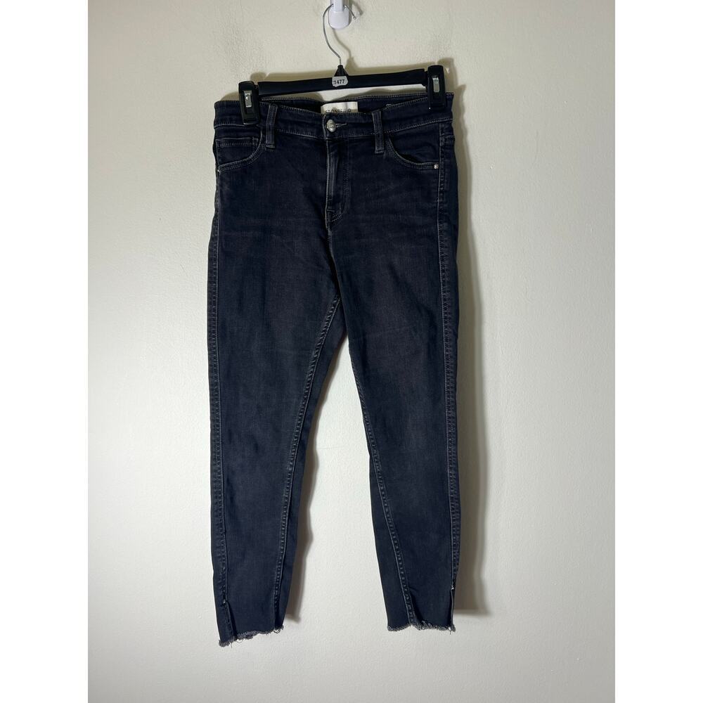 Stonefield Conrad Ankle High Rise Black Denim Sz 27x25